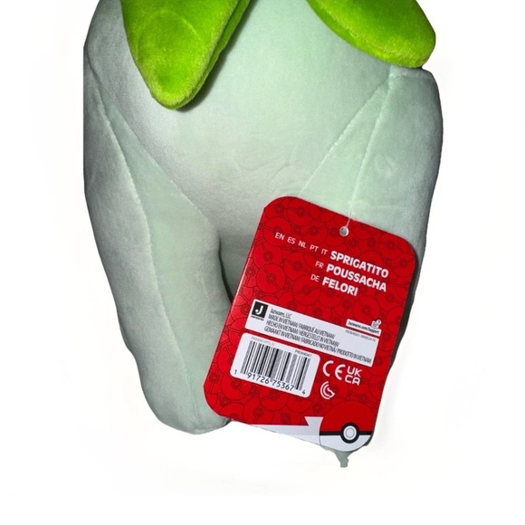 Pokemon 24 Inch Jumbo Plush Sprigatito Toy Jazwares Japan 2024 Nintendo Official - Picture 2 of 6